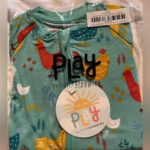 Little Sleepies Cozy Coup Bamboo Shorty Romper